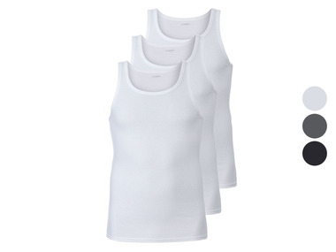 LIVERGY® 3 heren onderhemden