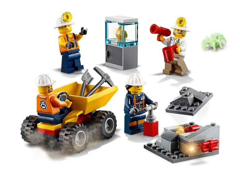 Ga naar volledige schermweergave: LEGO® City Speelset mijnbouwteam - afbeelding 4