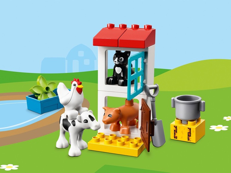 Ga naar volledige schermweergave: LEGO® DUPLO® Speelset boerderijdieren - afbeelding 4