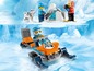 Lego City Arctic sneeuwscooter met figuur en husky.