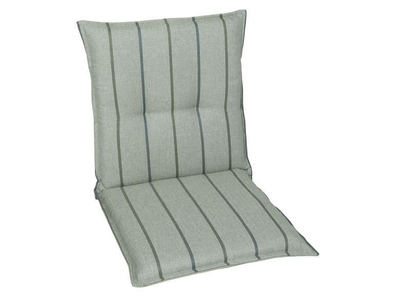 GO-DE Textil Tuinstoelkussens (Taupe, Stoelkussens voor stoelen met een lage rugleuning)