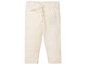Beige babybroek met olifant print.