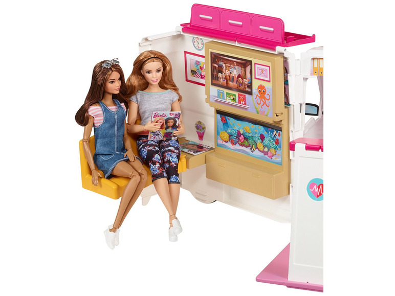 Ga naar volledige schermweergave: Barbie 2-in-1 ambulance speelset - afbeelding 16