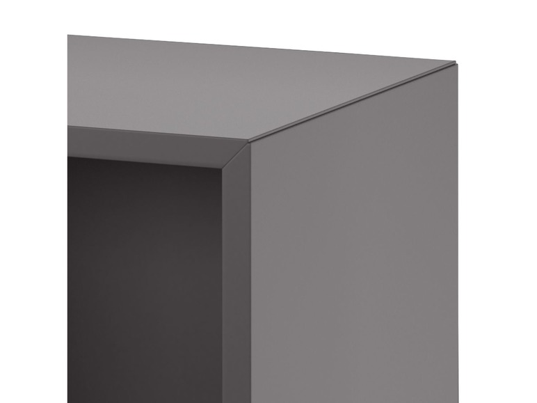 Ga naar volledige schermweergave: LIVARNO Living® Combineer module plank met deur antraciet - afbeelding 4
