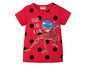 Rood T-shirt met Miraculous Ladybug print en stippen.