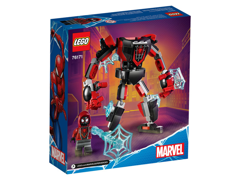 Ga naar volledige schermweergave: LEGO® Marvel Super Heroes Miles Morales Mech (76171) - afbeelding 3