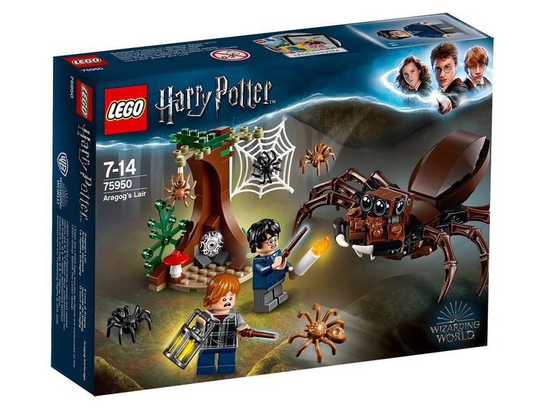 Ga naar volledige schermweergave: LEGO Harry Potter Aragog's Schuilplaats - afbeelding 1