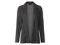 Zwart blazer met glitter voor dames.