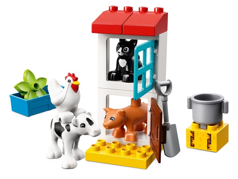 Ga naar volledige schermweergave: LEGO® DUPLO® Speelset boerderijdieren - afbeelding 3