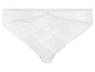 Witte lingerie met kant, hoge taille