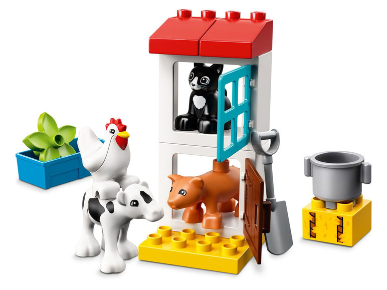 Ga naar volledige schermweergave: LEGO® DUPLO® Speelset boerderijdieren - afbeelding 4