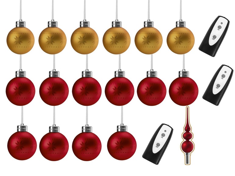 Ga naar volledige schermweergave: Melinera LED-kerstboomversiering - afbeelding 1