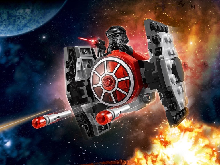 Ga naar volledige schermweergave: LEGO® Star Wars Star Wars™ First Order TIE Fighter Microfighter - afbeelding 4