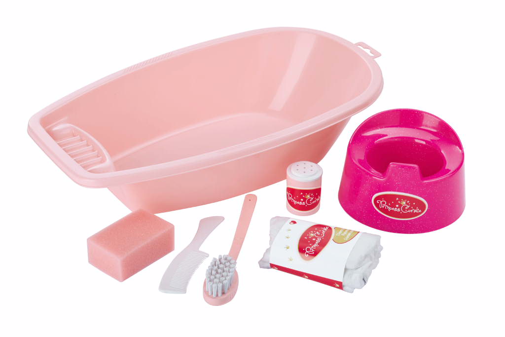 Princess Coralie Poppenbad (Lichtroze)