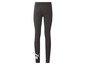 Donkergrijze leggings met wit Puma logo