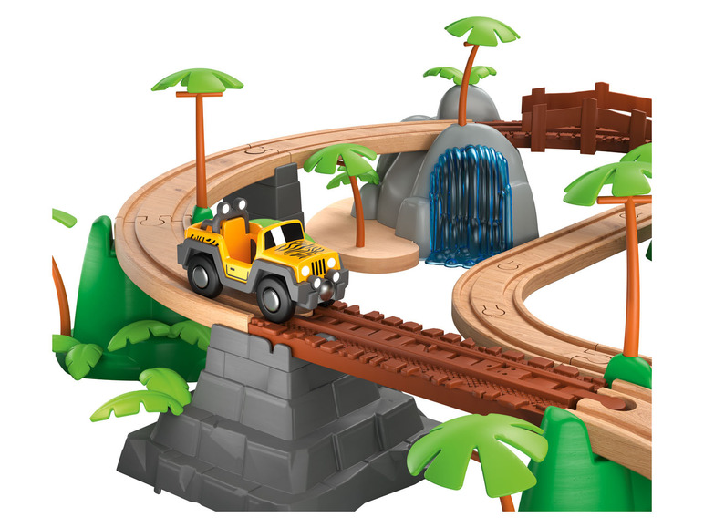 Ga naar volledige schermweergave: Playtive Houten treinbaanset - afbeelding 10