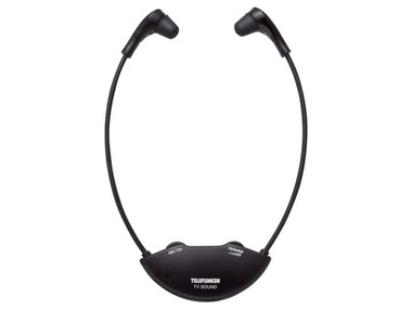 TELEFUNKEN Koptelefoon in-ear met draadloos laadstation TV Sound T90120