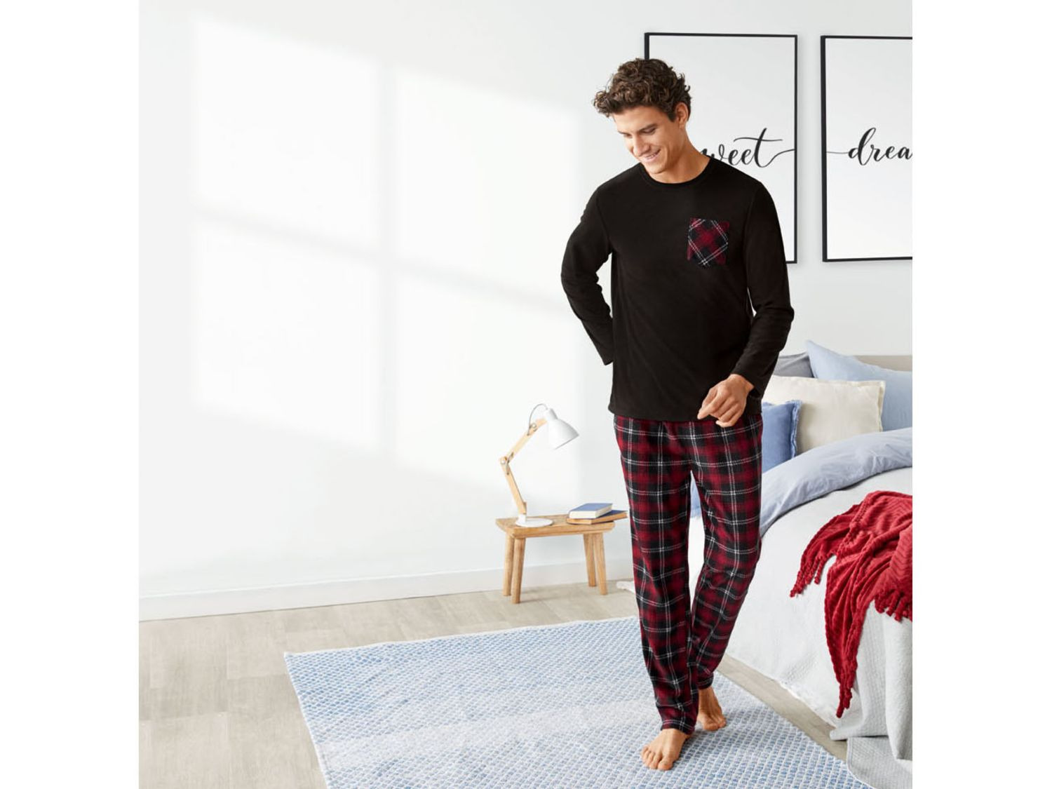 oorsprong bezorgdheid Grazen Heren fleece pyjama kopen? | LIDL