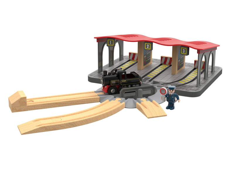Ga naar volledige schermweergave: Playtive Houten treinbaanonderdelen - afbeelding 5