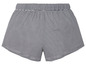 Witte shorts met blauwe strepen