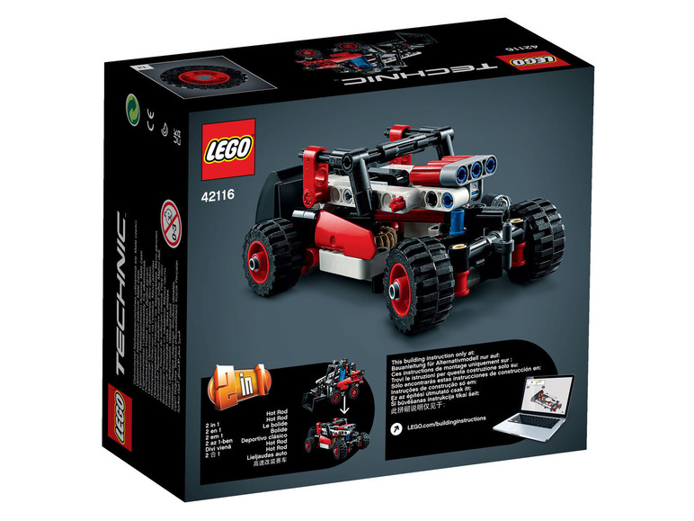 Ga naar volledige schermweergave: LEGO® Technic Mini-graver (42116) - afbeelding 2