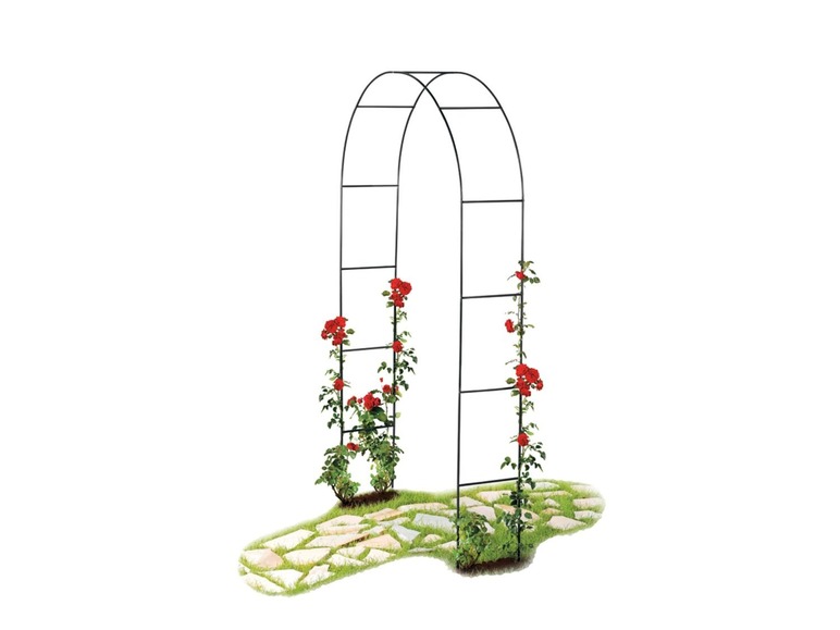 Ga naar volledige schermweergave: florabest Planten klimhulp/rozenboog - afbeelding 5