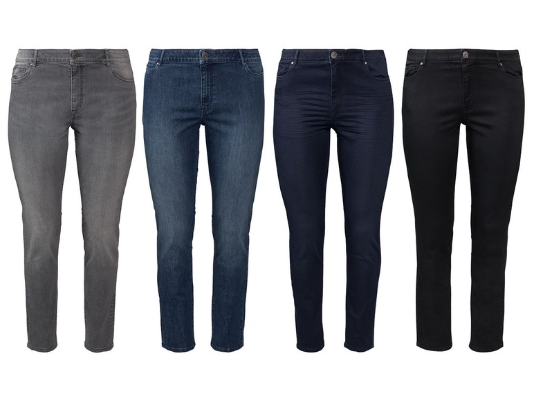 Ga naar volledige schermweergave: esmara Dames jeans super skinny plus size - afbeelding 1