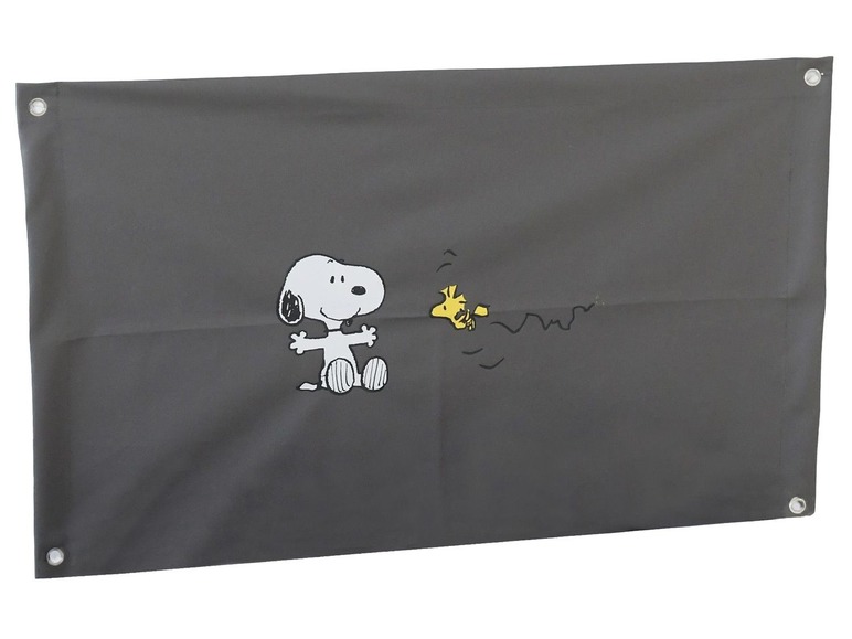 Ga naar volledige schermweergave: SILVIO design Wandbescherming Snoopy in leer-optiek - afbeelding 1