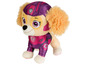 Pluche speelgoed van Skye uit Paw Patrol, in een roze en paarse outfit.