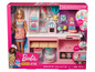 Barbie-poppenset met cakeversiering, inclusief een Barbie-pop, oven en playdough.