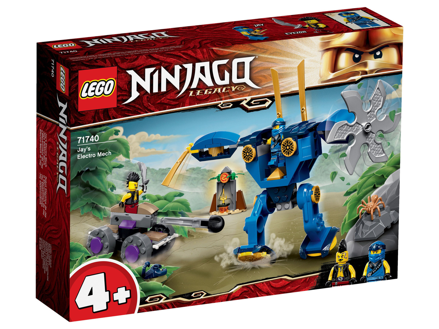 Beugel Onmogelijk Wat dan ook LEGO® NINJAGO Jay's Electro Mecha - 71740 | LIDL