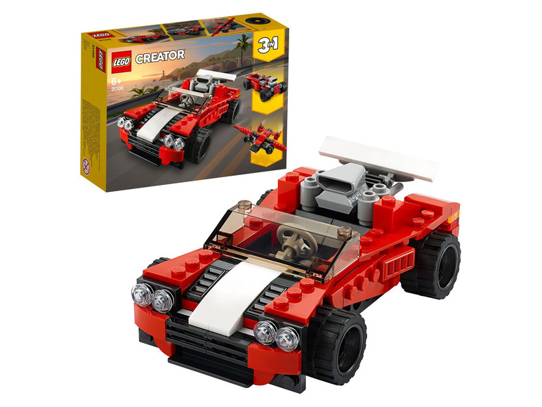 Ga naar volledige schermweergave: LEGO® Creator Speelset sportwagen (31100) - afbeelding 12