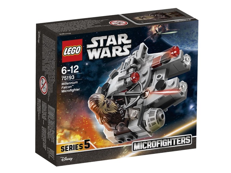 Ga naar volledige schermweergave: LEGO® Star Wars Star Wars™ Millennium Falcon Microfighter - afbeelding 1