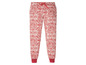 Rode joggingbroek met print