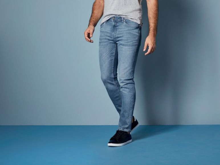 Ga naar volledige schermweergave: LIVERGY Heren jeans slim fit - afbeelding 3