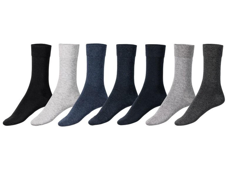 Ga naar volledige schermweergave: LIVERGY® 7 paar heren sokken - afbeelding 3