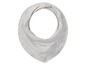 Grijze bandana voor baby's.