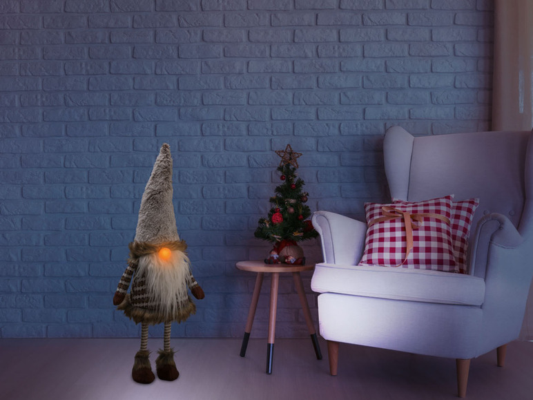 Ga naar volledige schermweergave: LIVARNO home Decoratieve kerstkabouter met LED-verlichting - afbeelding 4