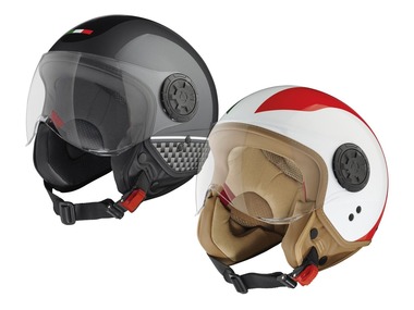 CRIVIT Retro jethelm, maat S