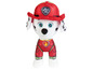 Pluche hond van Paw Patrol met brandweerhelm en -pak.
