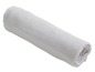 Een witte katoenen muslin doek, gerold.