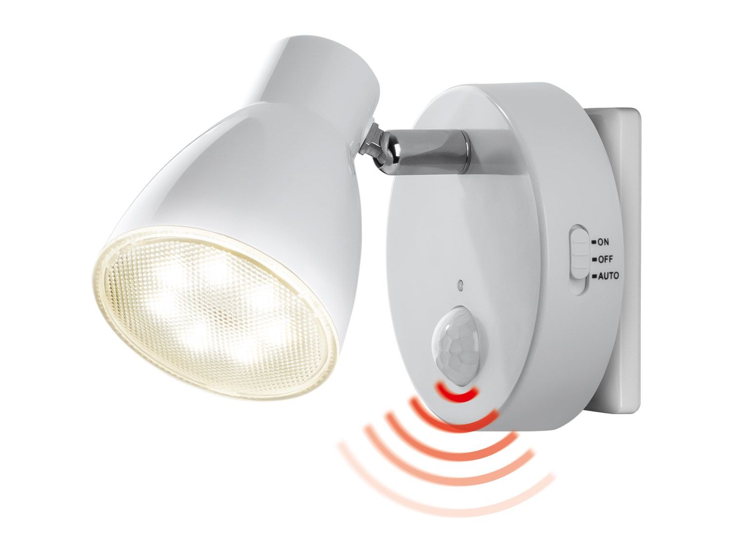 aluminium Deskundige Communicatie netwerk LIVARNO LUX LED-spot met bewegingsmelder | LIDL