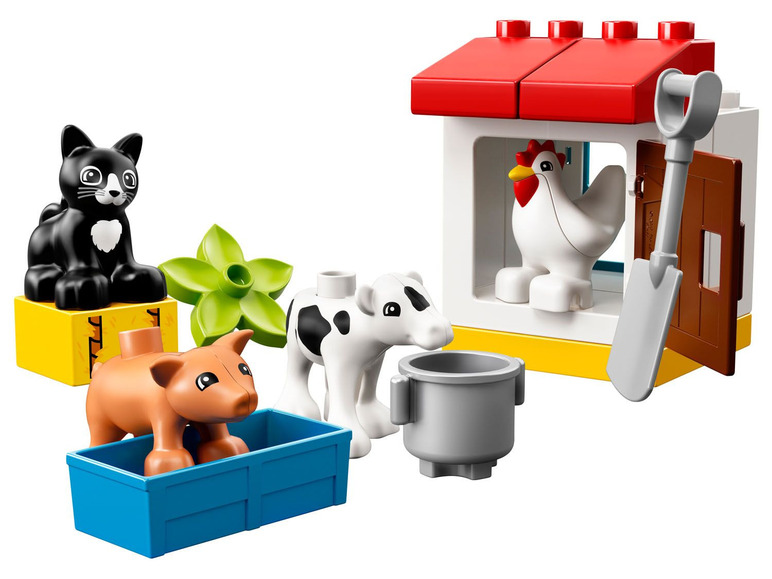Ga naar volledige schermweergave: LEGO® DUPLO® Speelset boerderijdieren - afbeelding 3