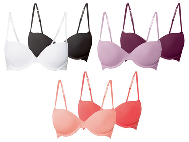 ESMARA® Lingerie 2 dames t-shirt BH's