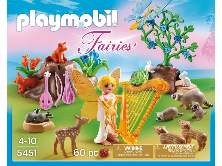 Ga naar volledige schermweergave: Playmobil Harpfee bij het bosconcert - afbeelding 2