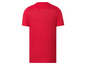 Een rood shirt met korte mouwen