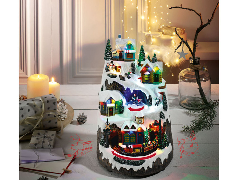 Ga naar volledige schermweergave: LIVARNO home LED-kerstdorp - afbeelding 9