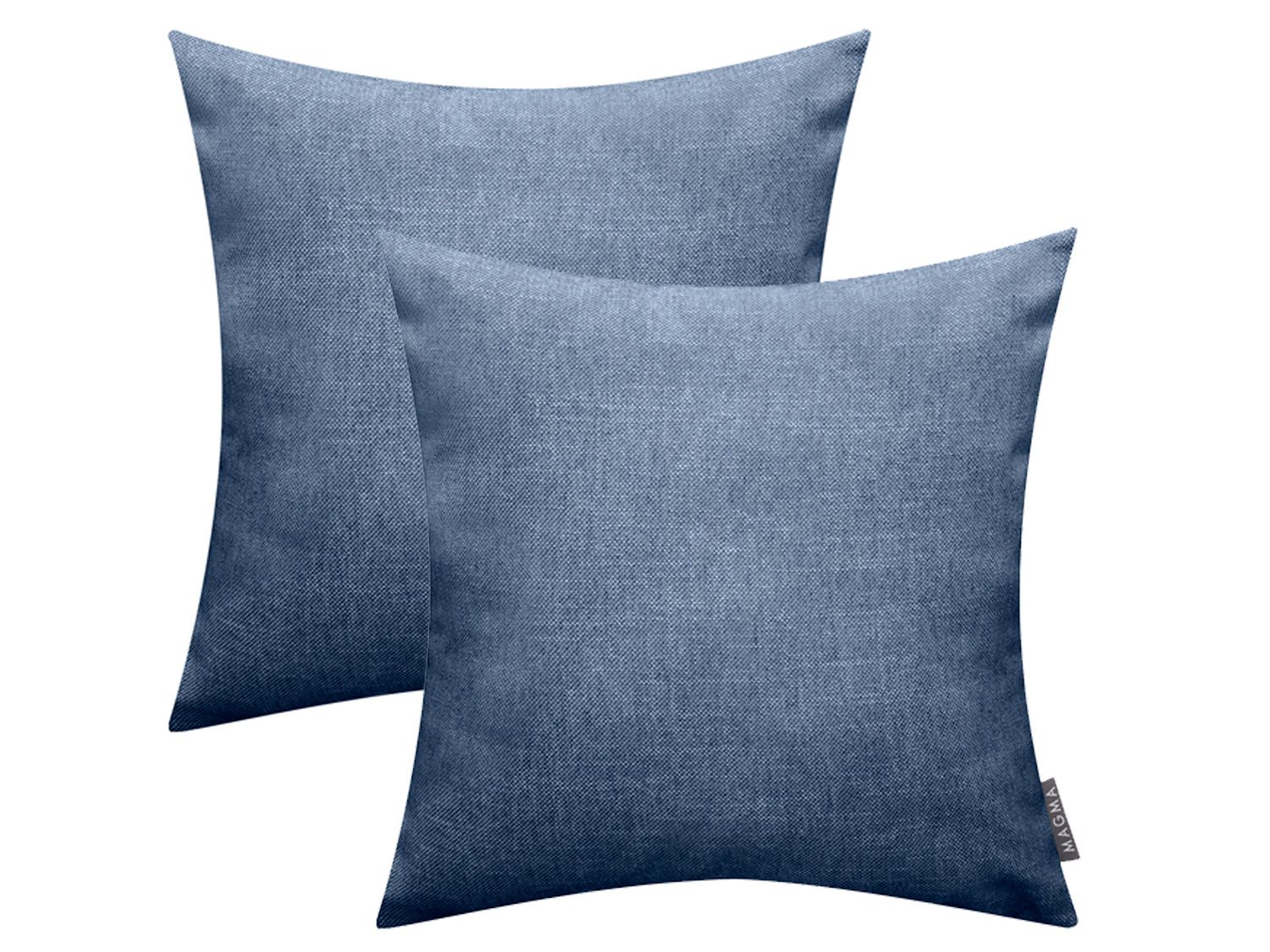 MAGMA Kussenhoes (40 x 40 cm, Donkerblauw)