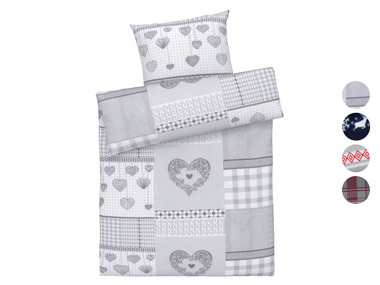 LIVARNO home Fleece dekbedovertrek 140 x 200 cm