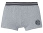 Grijze boxershorts met een 'OG1' logo.